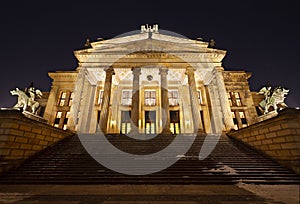 Berlin Konzerthaus At Night photo