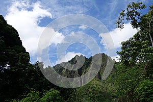 Koolau Mountain range