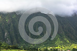 Koolau Mountain Range, Oahu, Hawaii