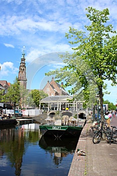 Koornbrug, Nieuwe Rijn, Leiden, Netherlands