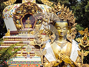 Kopan monastery buddhas photo
