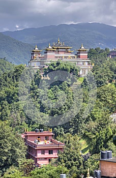 Kopan monastery located near kathmandu