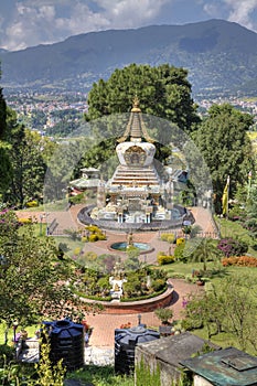 Kopan monastery located near kathmandu