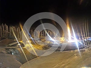 Kopaonik Night Lighting