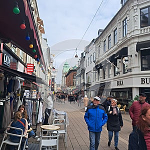 Kopenhagen street walking
