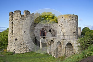 Koporye fortress september sunny day. Leningrad region