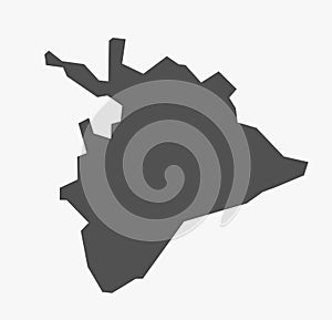 Koppal District map Karnataka State India