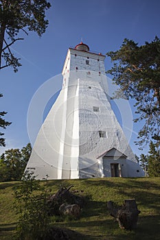 Kopu Lighthouse in Hiiumaa island, Estonia photo