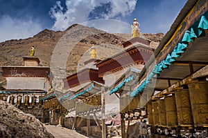 Kora Prayer wheels