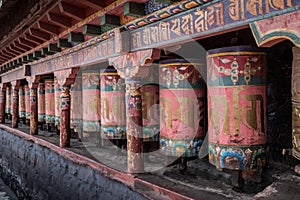 Kora Prayer wheels
