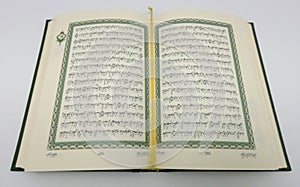 The Koran is the Holy book of Muslims.