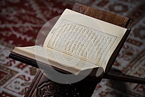 Koran Holy Book Of Muslims In Mosque