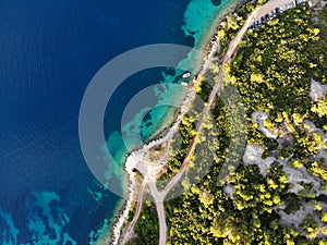 Korcula island coast, Croatia