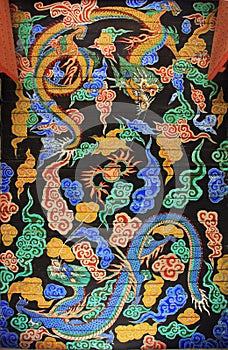 Korea Dragon Painting