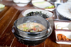 Korea food - Soybean Stew