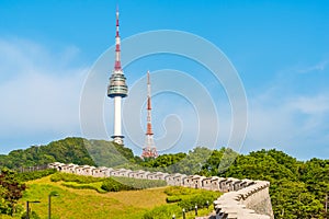 Korea,Namsan Tower in Seoul,South Korea