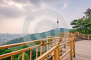 Korea,Namsan Tower in Seoul,South Korea