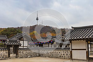 Korea Old House at Namsangol Hanok Village