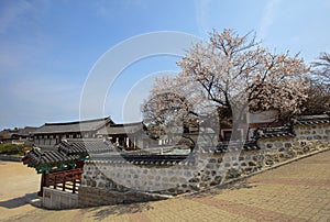 Korea Old House at Namsangol Hanok Village