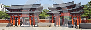 Korea\'s main gateway is the Nine Gates (Namdaemun) in Seoul