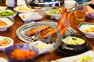 Korean barbecue photo