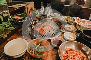 Korean BBQ Bulgogi in Seoul, South Korea