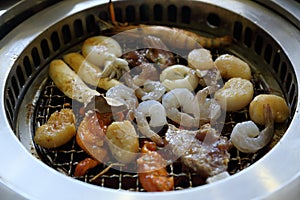 Korean BBQ grill