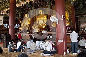 Korean buddhist temple