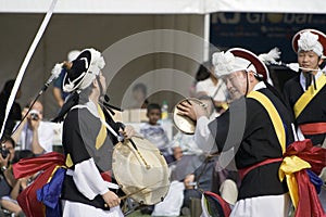 Korean ethnic dance performance