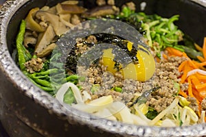 Korean Food Bibimbap