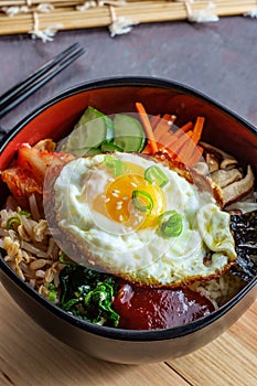 Korean Food Vegetarian Bibimbap