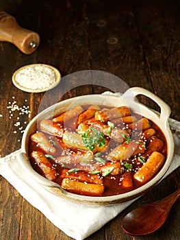 Korean foods, Tteok-bokki.