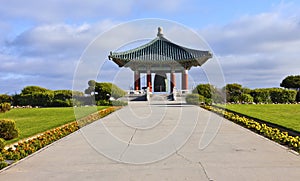 Korean friendship bell park San Pedro California