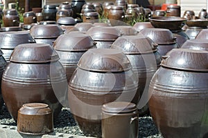 Korean Kimchi jars
