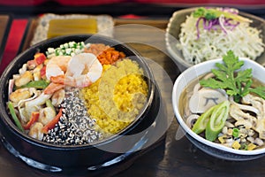 Korean Mixed Rice Dish