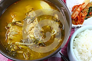 Korean Pork Bone and Potato Soup