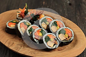 Korean Roll Rice Kimbap