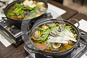 Korean Seafood Hotpot photo