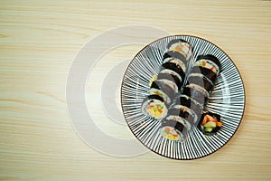 .Korean Seaweed Rice Rolls.