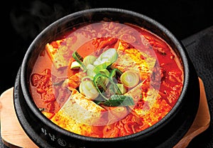 Korean spicy traditional food