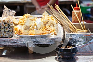 Korean street food, Seoul, South Korea