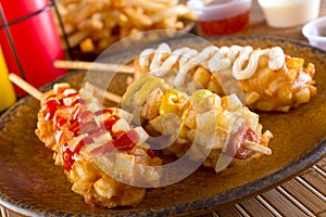 Korean Style Corn Dogs photo