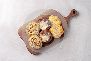 Korean style food drink New York Cookies Original Levin S\'mores White Macadamia
