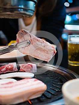Korean style pork BBQ