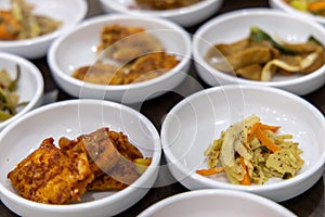 Korean style side dishes