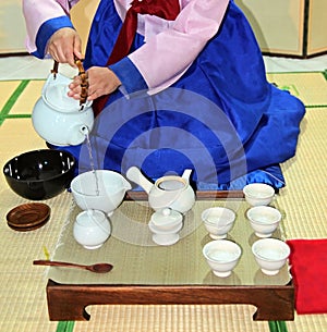 Korean tea ceremony
