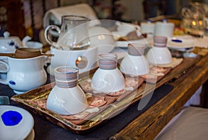 Korean tea ceremony table