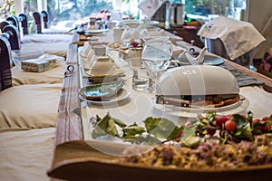 Korean tea ceremony table