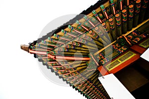 Korean temple architecture in colour