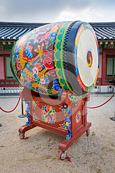 Korean traditional drum photo